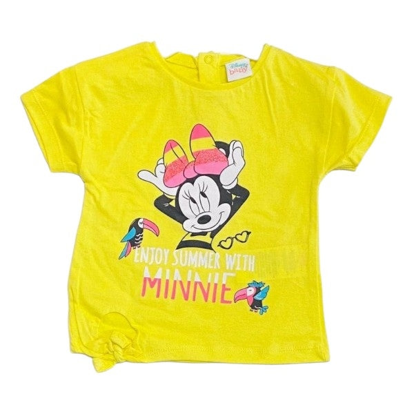T-shirt neonata Disney 100% Cotone